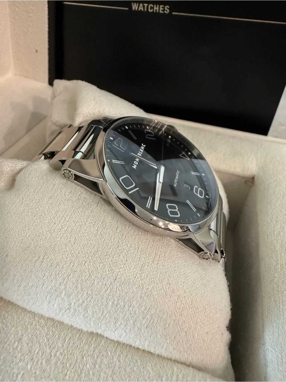 Montblanc TimeWalker 9672 Automatic 42mm Watch Box Papers Extra Links